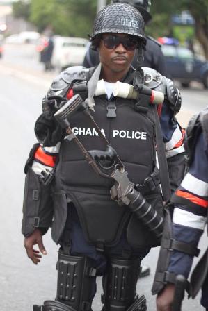 ghana police, occupy ghana, occupy flagstaff house, business, economy, africa, accra, ghana, demonstration, 